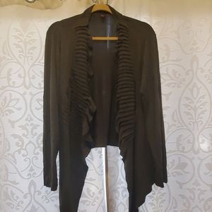 asymmetrical cardigan sweater